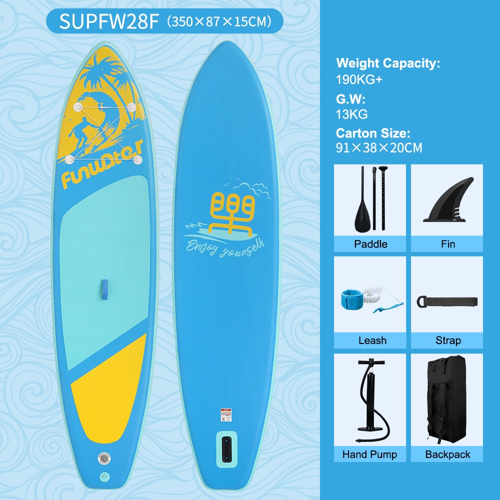 Irklentė FunWater SUPFW28F 350*87*15cm
