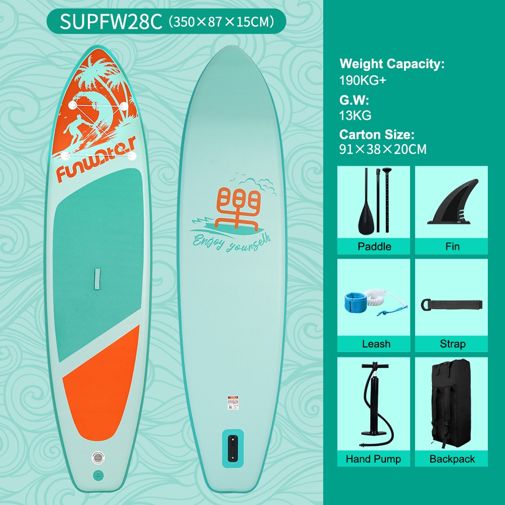 Irklentė FunWater SUPFW28C 350*87*15cm