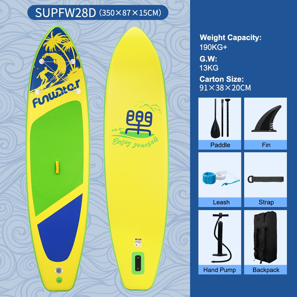 Irklentė FunWater SUPFW28D 350*87*15cm