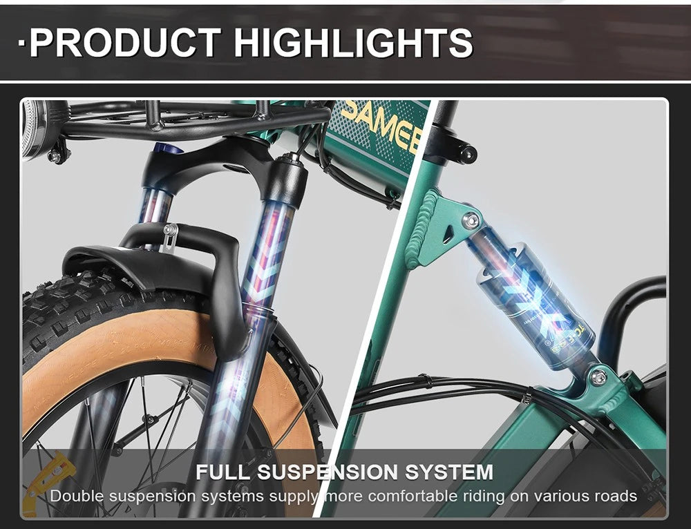 SAMEBIKE XWLX09-II elektrinis dviratis