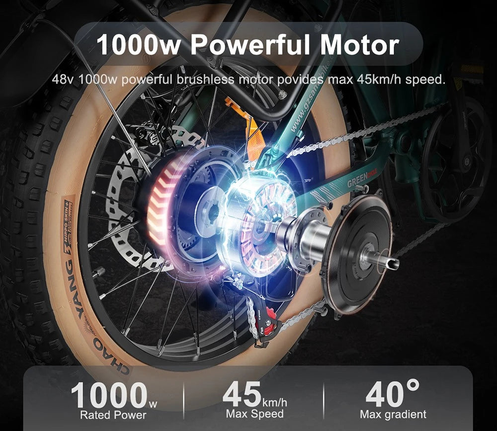 SAMEBIKE XWLX09-II elektrinis dviratis