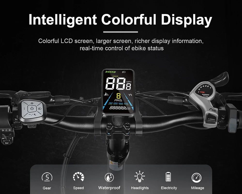 SAMEBIKE XWLX09-II elektrinis dviratis
