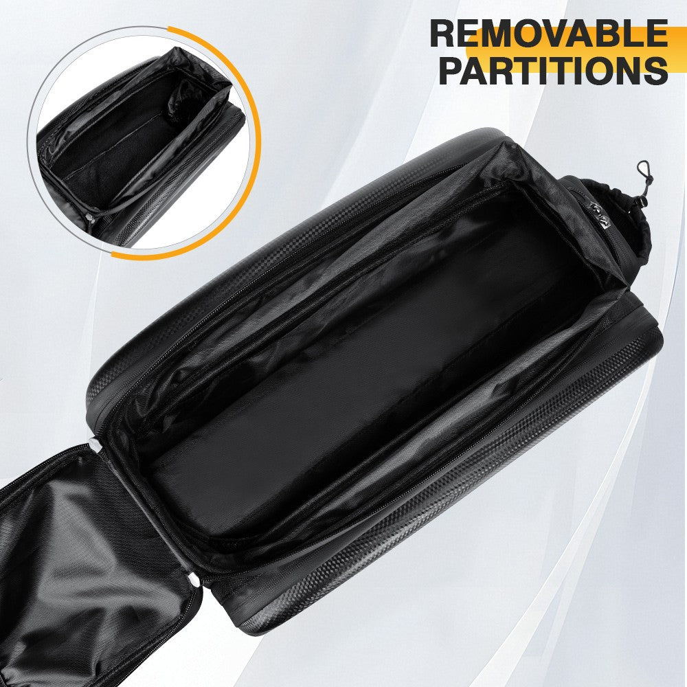 Dviračio krepšys su baterijos skyriumi