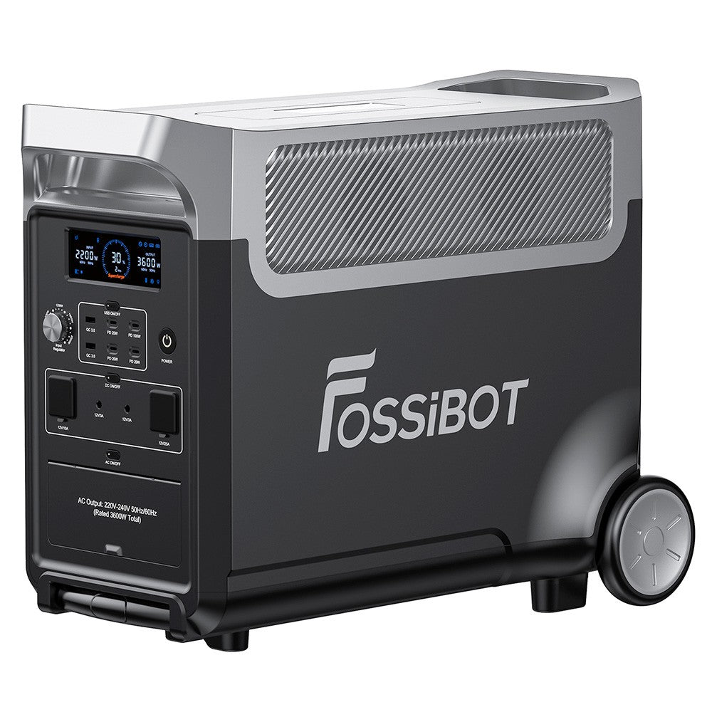 FOSSiBOT F3600 elektros stotelė + 4 x SP420 saulės panelių