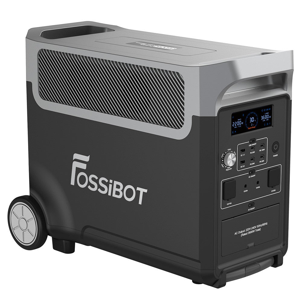 FOSSiBOT F3600 elektros stotelė + 4 x SP420 saulės panelių