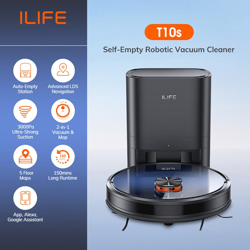 ILIFE T10s Robotas dulkių siurblys