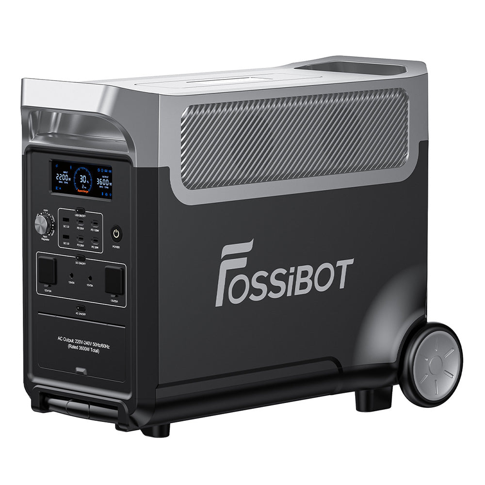 FOSSiBOT F3600 Pro lektros stotelė + SP420 saulės panelė