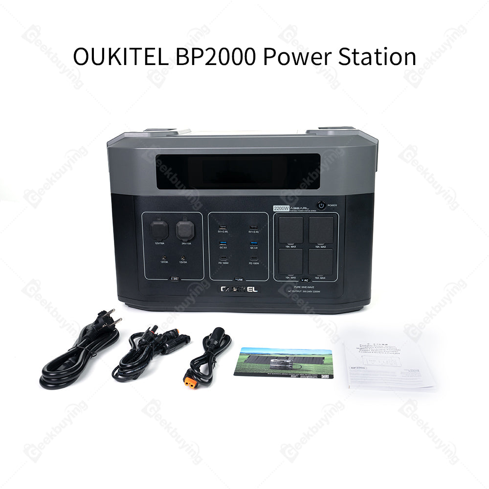 OUKITEL BP2000 nešiojama elektros stotelė