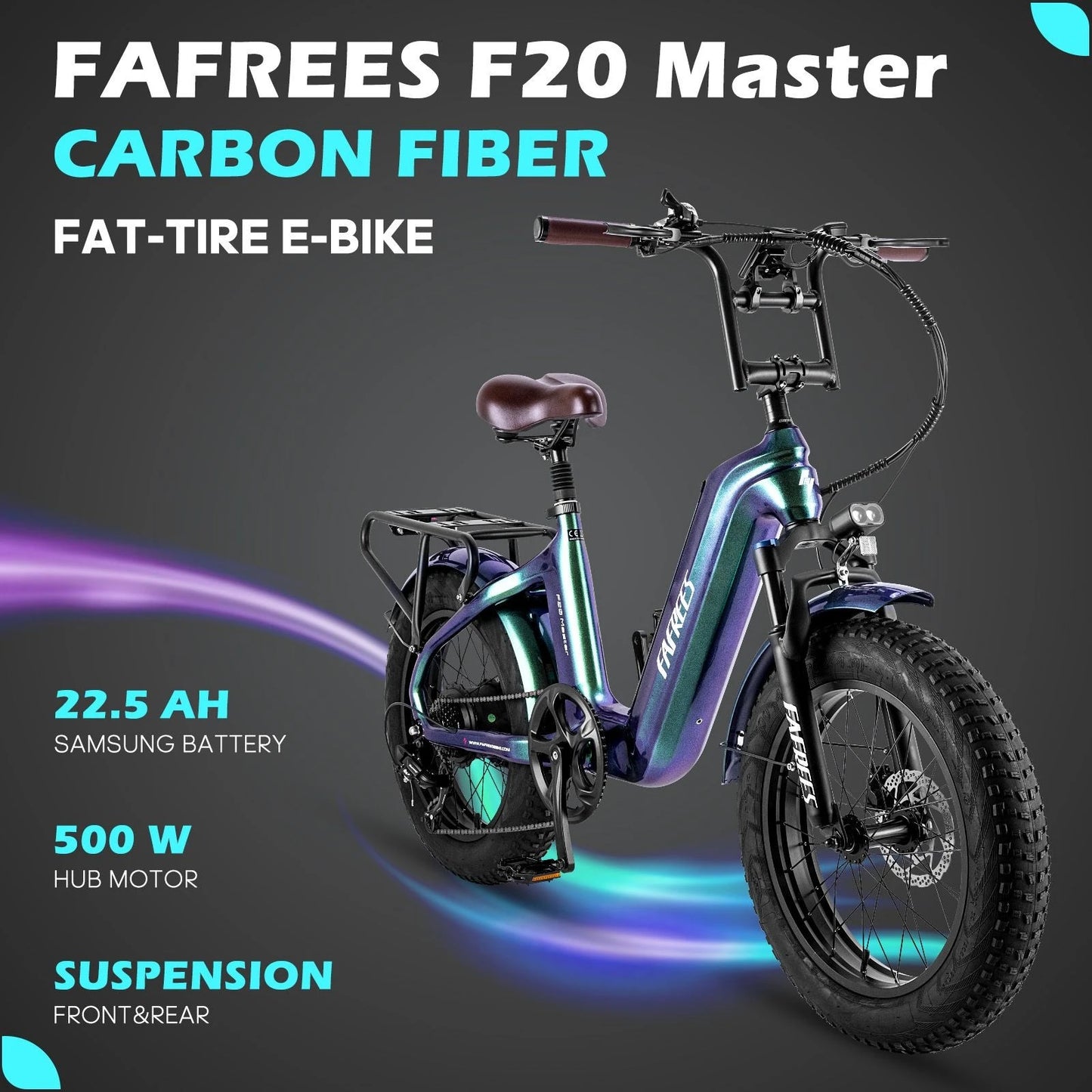 Fafrees F20 Master elektrinis dviratis