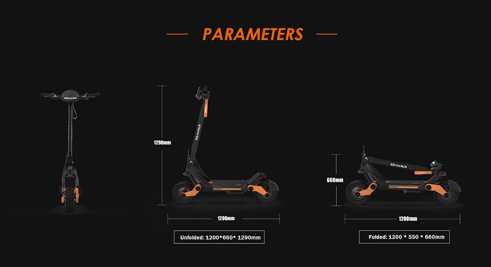 KuKirin G3 Adventurers Elektrinis paspirtukas