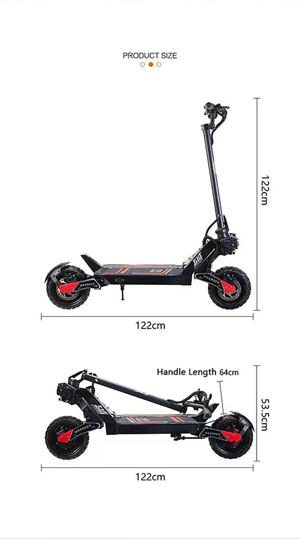 OBARTER G10 Elektrinis paspirtukas