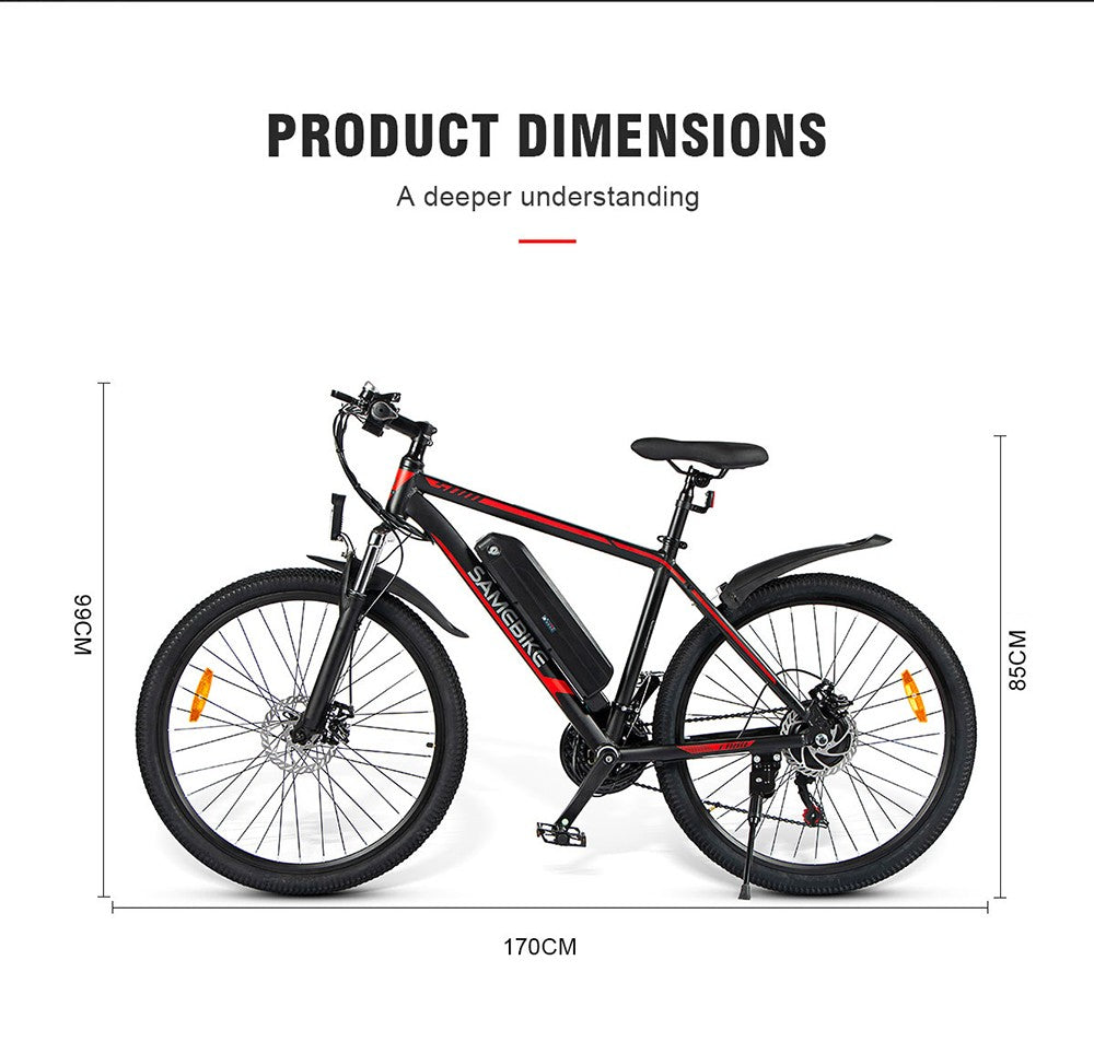 SAMEBIKE SY26 Elektrinis dviratis