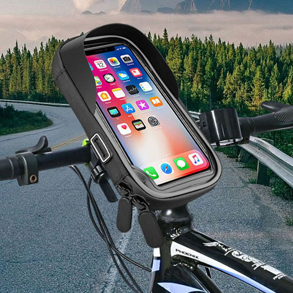 Dviračio telefono laikiklis