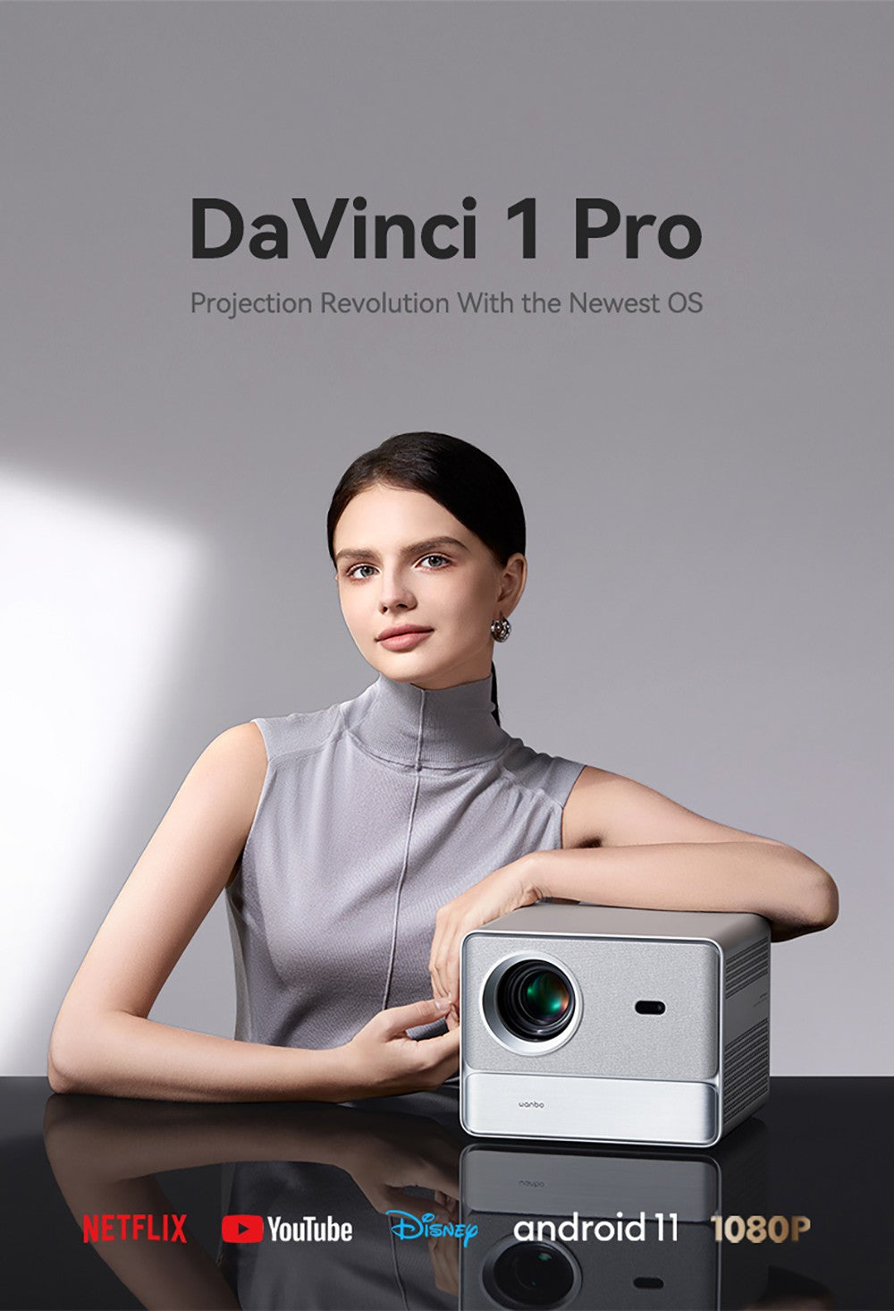 WANBO DaVinci 1 Pro PROJEKTORIUS