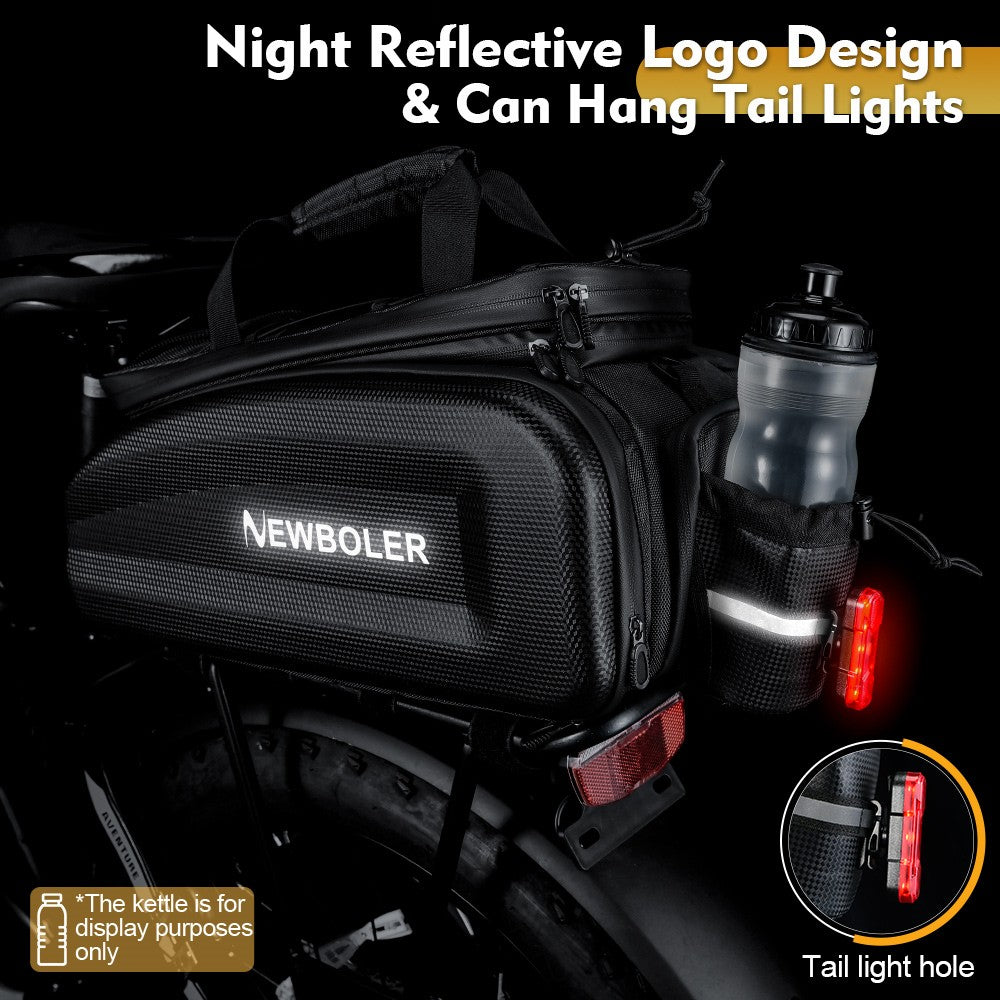 Dviračio krepšys su baterijos skyriumi